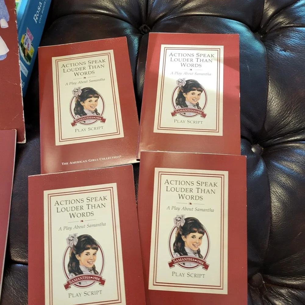 1994 Pleasant Co American Girl Pastimes Samantha's 1904 Theater Kit Complete